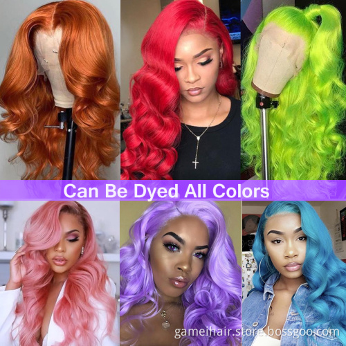 Cheap Wholesale 13X4 13X6 Swiss Lace Front Wig Vendors Unprocessed Peruvian Human Hair Kinky Straight Lace Frontal Wig Vendor